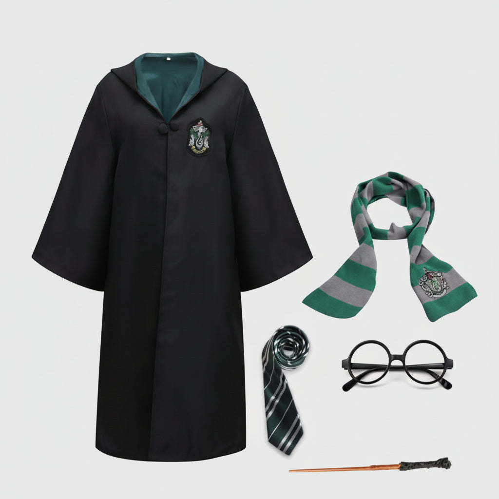 Wizard Costume Cloak Accessories Outfit Set 7