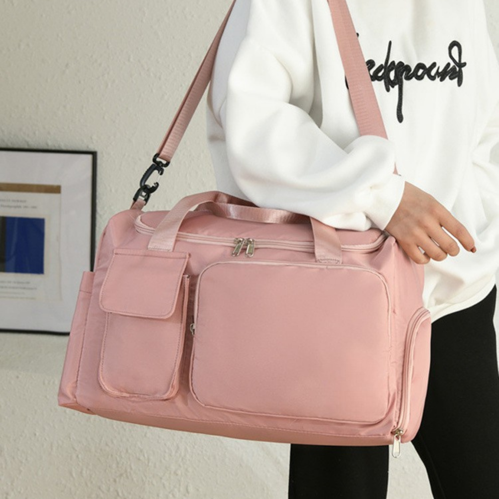 Vodotěsná cestovní taška Duffel | Velký kufr na cvičení s přihrádkou na boty