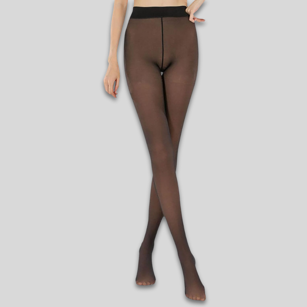 Women Sheer High Waist Tights - Slim Fit Thighs Fashion Hosiery