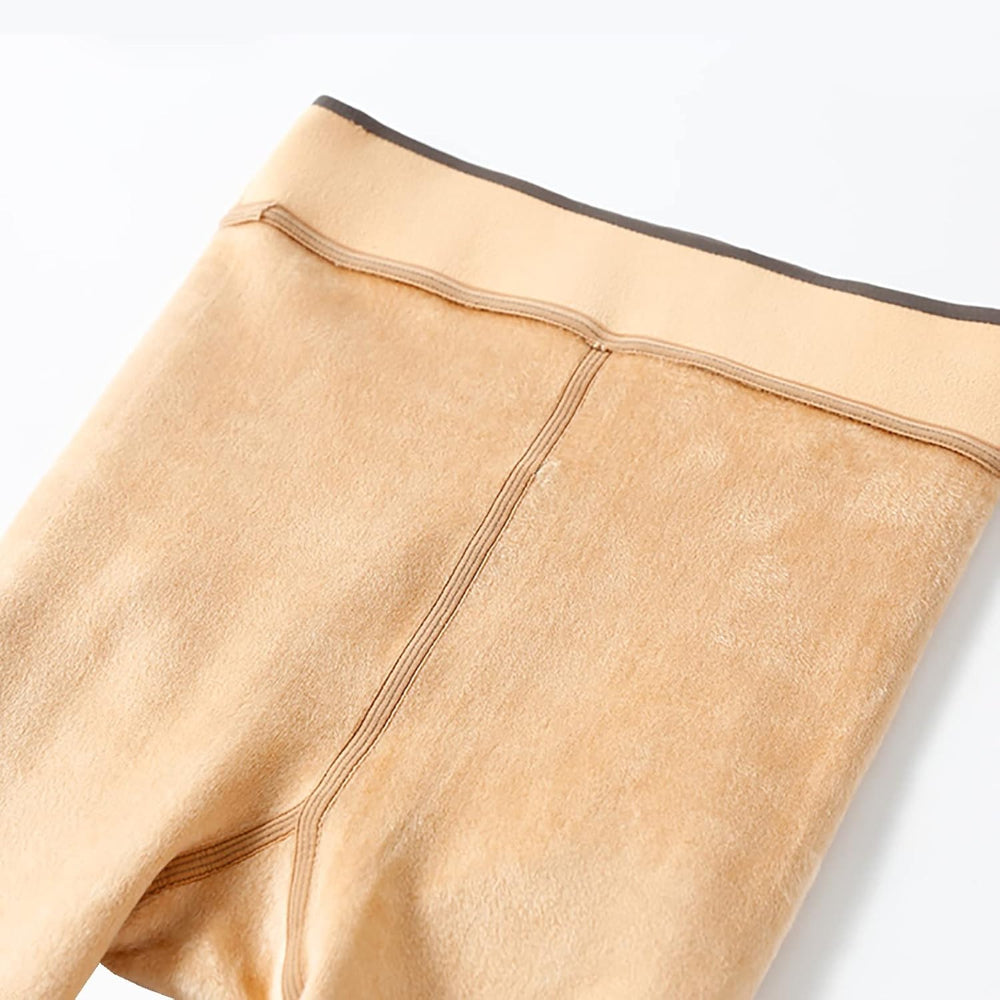 Dámské průsvitné punčocháče s vysokým pasem - módní punčochové kalhoty na štíhlé stehna