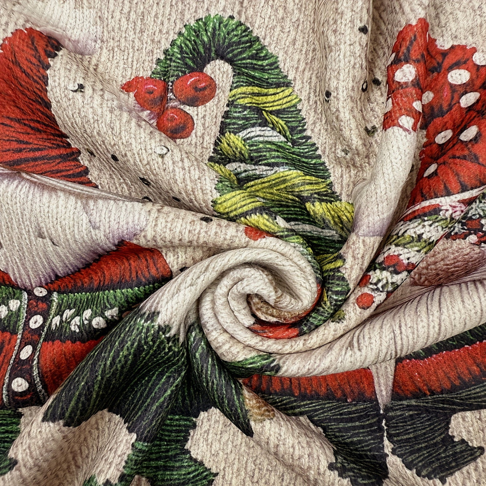 Women’s Ugly Christmas Sweater - Funny Embroidered Gnome Design