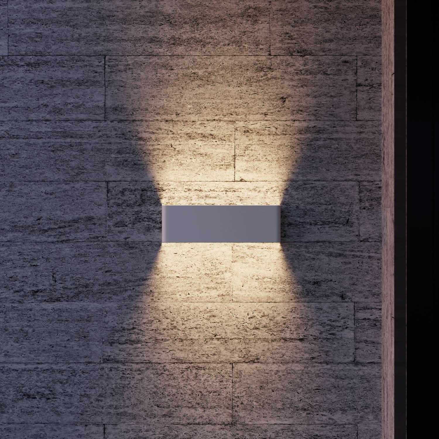 Outdoor LED Wall Light Modern Rectangle