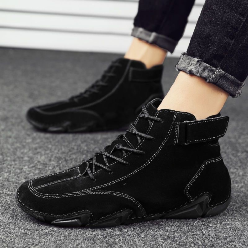 Botas de senderismo para hombre hasta el tobillo | Impermeables para trabajo