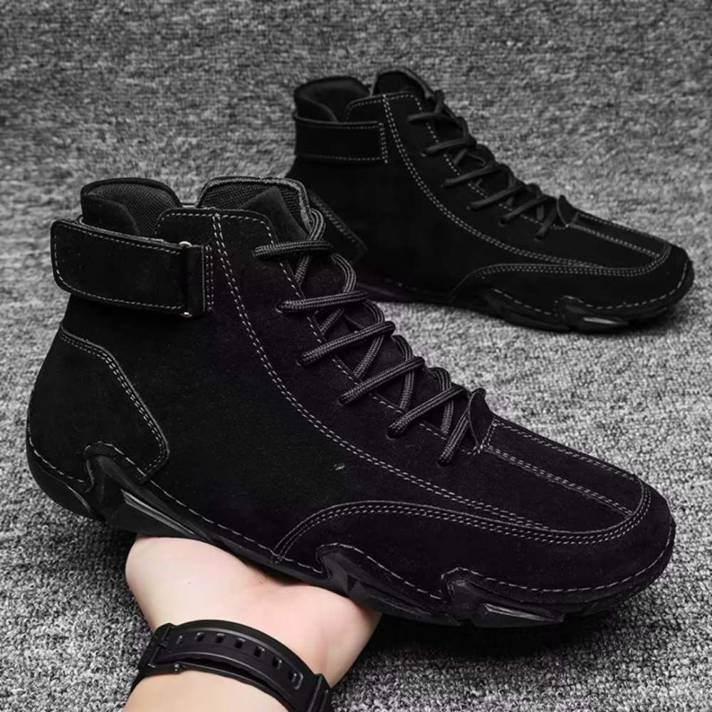 Botas de senderismo para hombre hasta el tobillo | Impermeables para trabajo