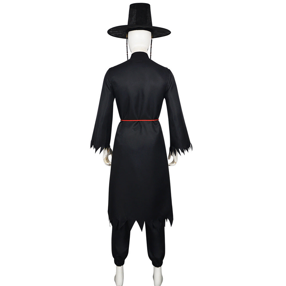 Boys “Your Idol” Performance Costume Full Set Black Halloween Cosplay Costume - Image 11