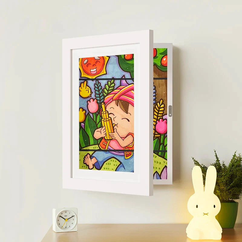 Wall Art Frame for Kids’ Artwork Display