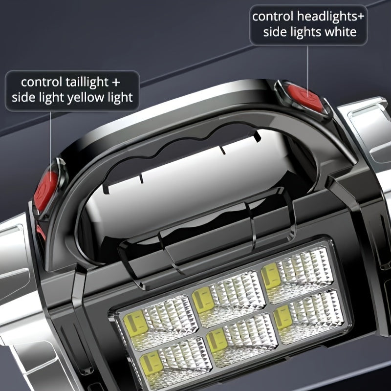 LED Torch with Rechargeable Battery for Outdoors