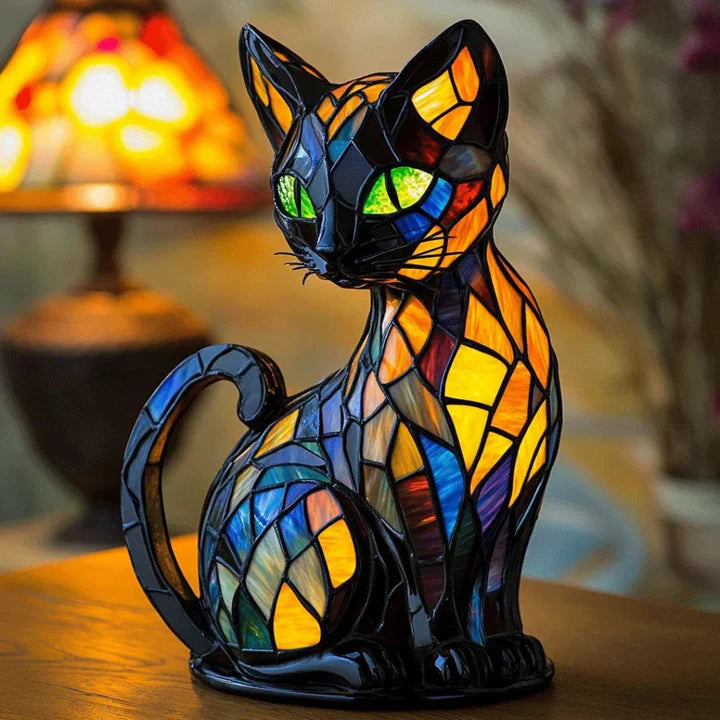 Charming Cat Lamp for Animal Lovers - Image 1
