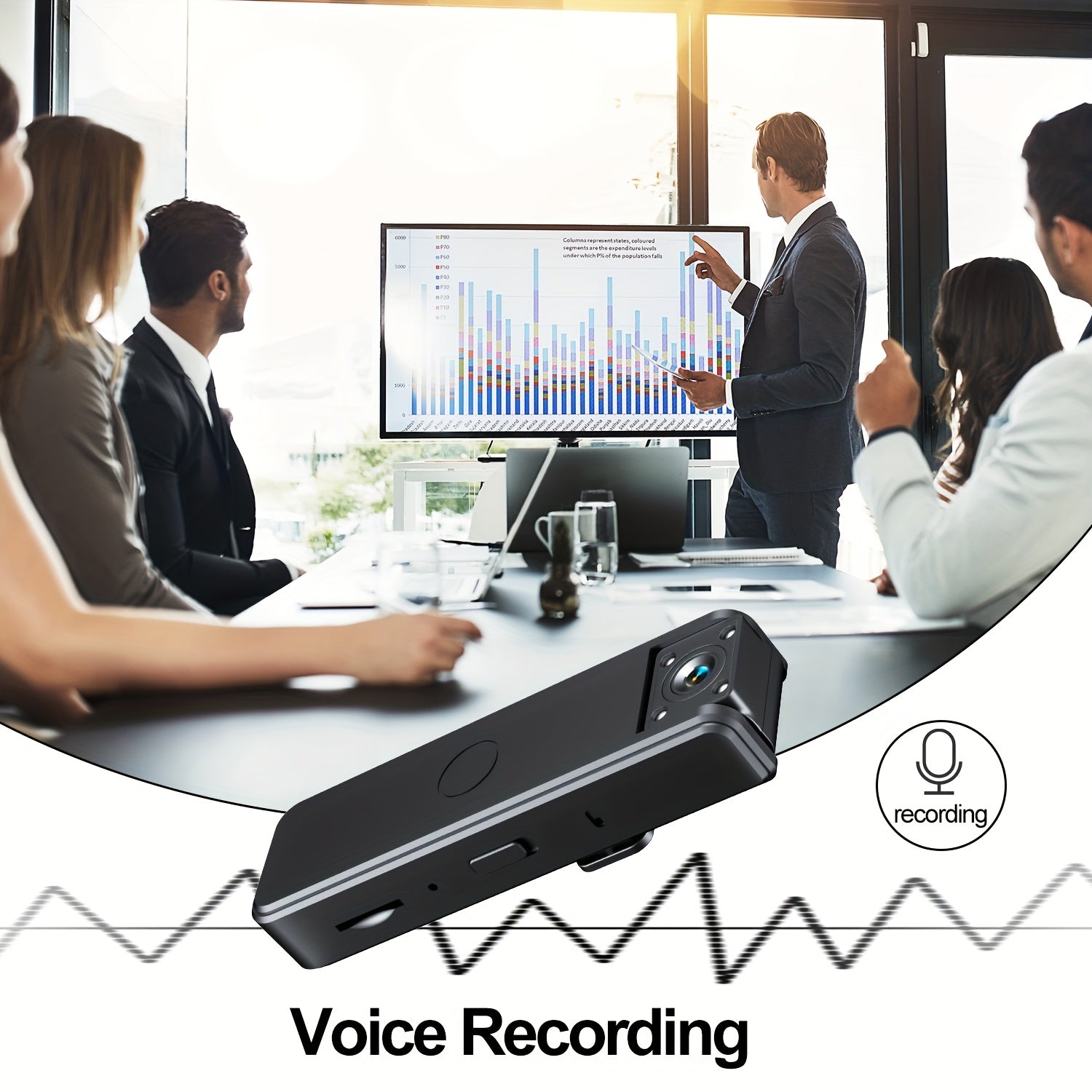 Mini-Kamera mit Clip zur Videoaufnahme