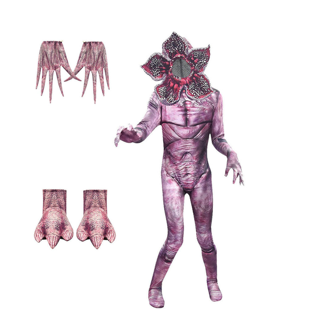 Demogorgon Costume Stranger Monster Halloween Cosplay Outfit For Kids and Adult - Image 2