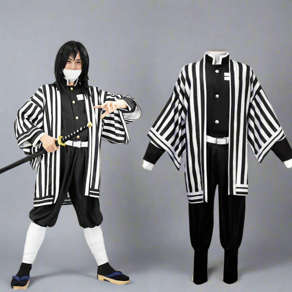 Demon Cosplay Costumes Nezuko Costume Mitsuri Tanjiro Shinobu Cosplay Set Mitsuri Kanroji Halloween Costumes - Image 14