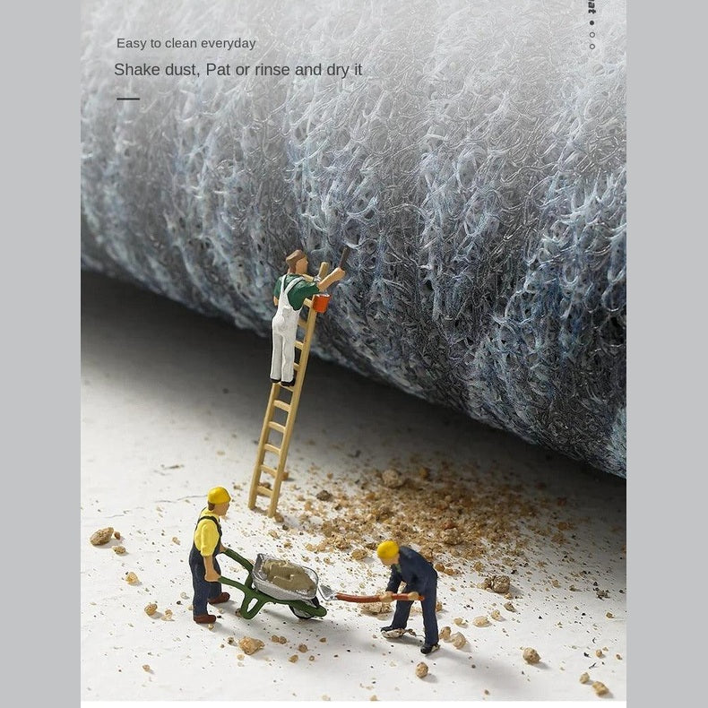 Felpudo de PVC | Alfombra antideslizante recortable para entrada