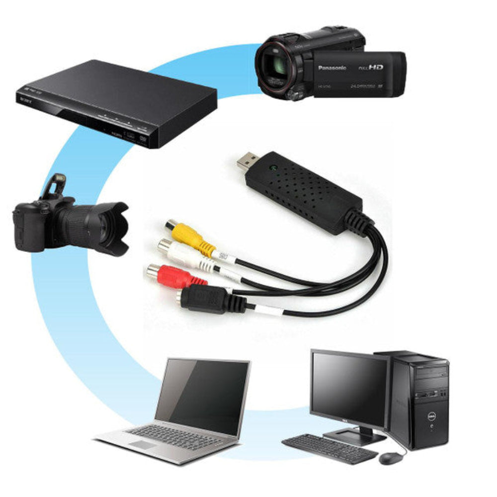 USB Video Capture Card Composite S-Video