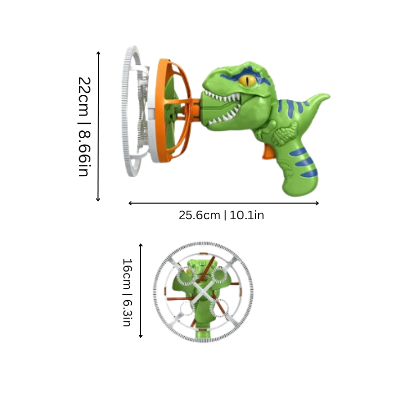 Bubble Machine Dinosaur Toy Outdoor Activity
