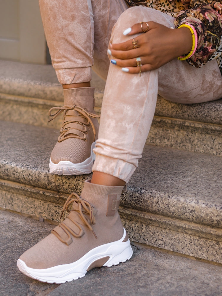 Trainers Women Lightweight Knitted Walking Shoes