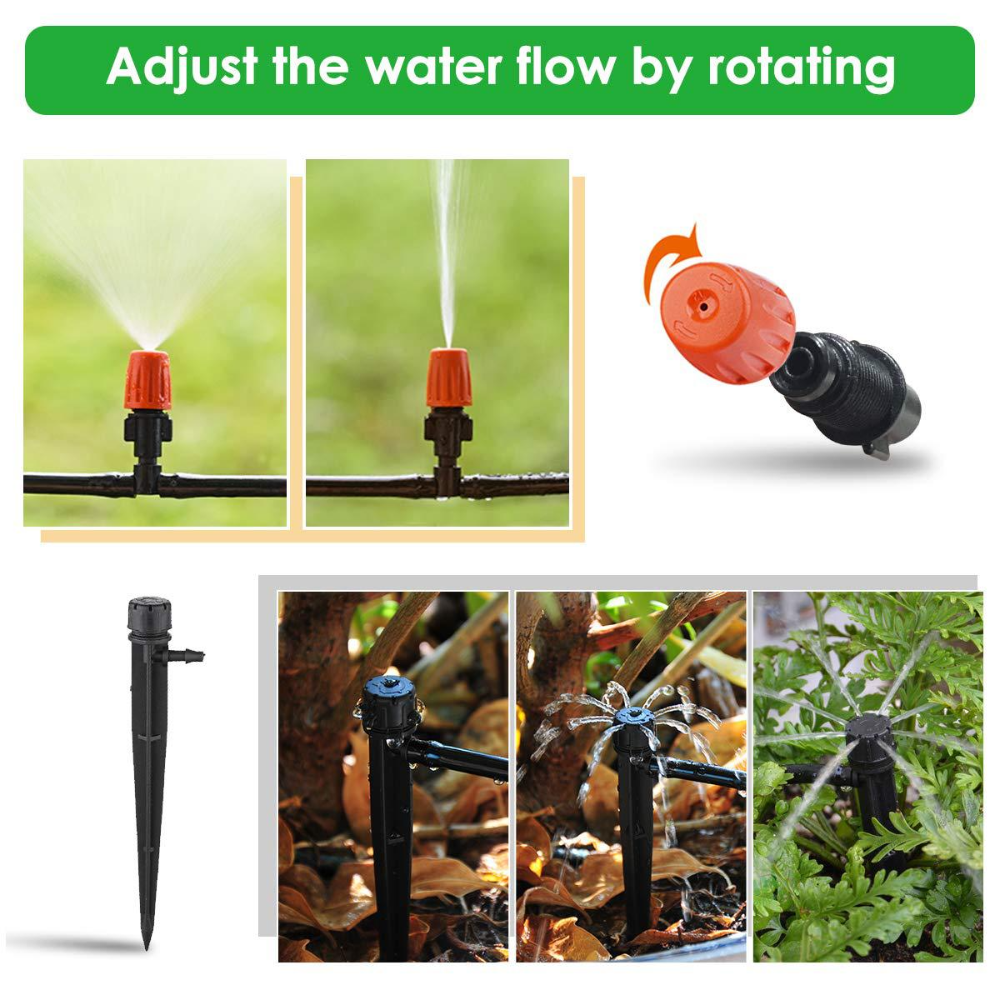 Garden Irrigation Drip Watering System Kit
