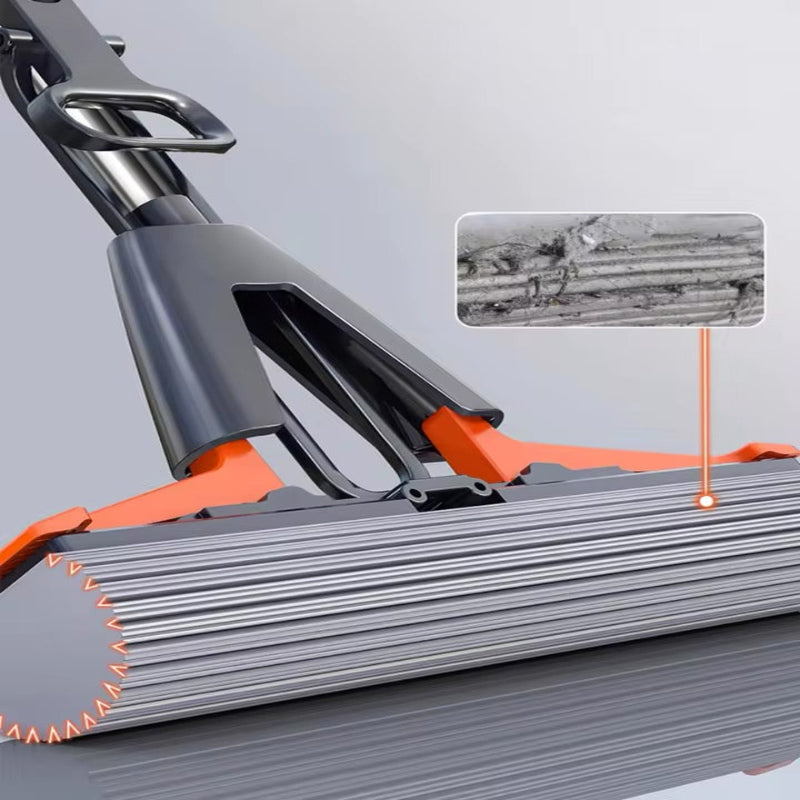 Mopa Cabezal de Esponja Ajustable Limpiador de Pisos Fácil