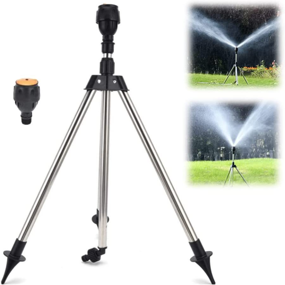 Garden Sprinkler Tripod Adjustable Watering System