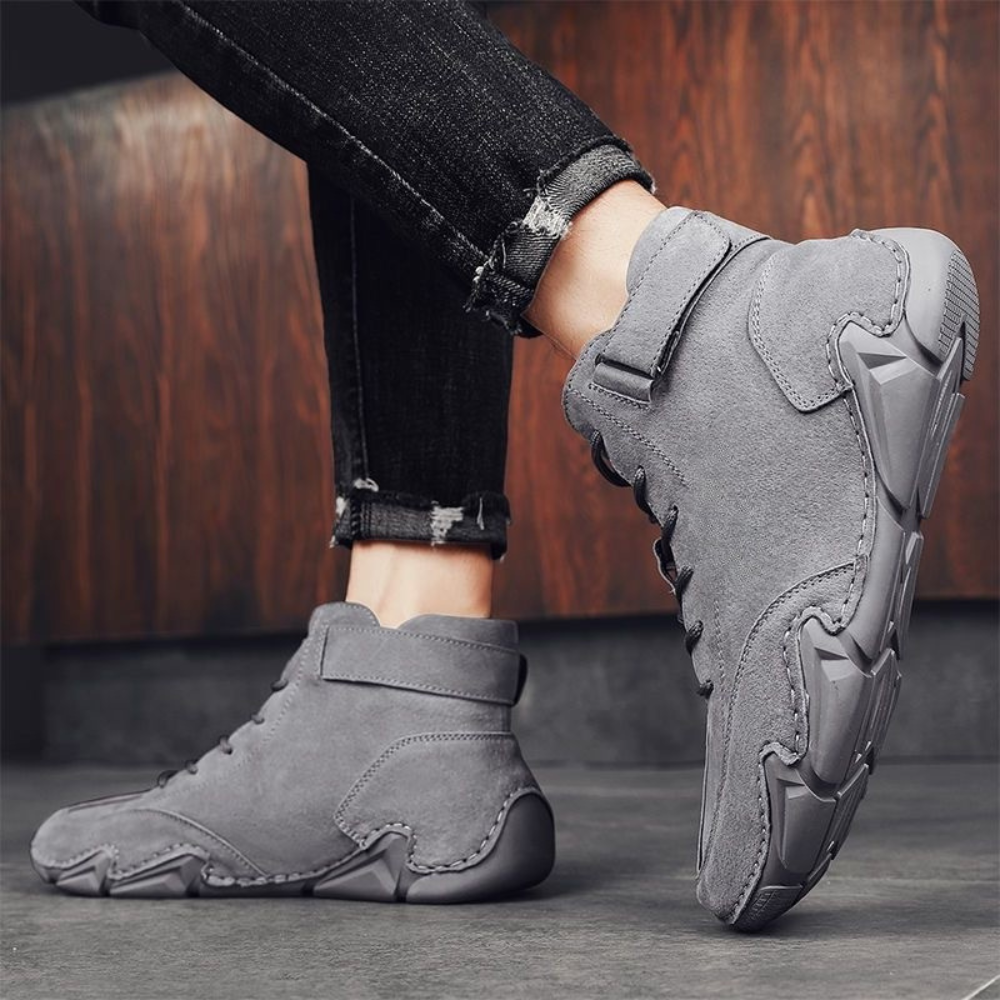 Botas de senderismo para hombre hasta el tobillo | Impermeables para trabajo