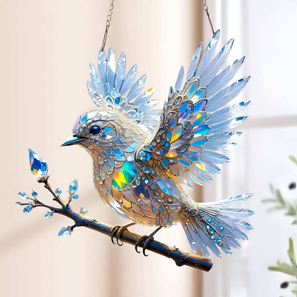 Hanging Decor Acrylic Suncatcher Window Suncatcher Bird - Image 1