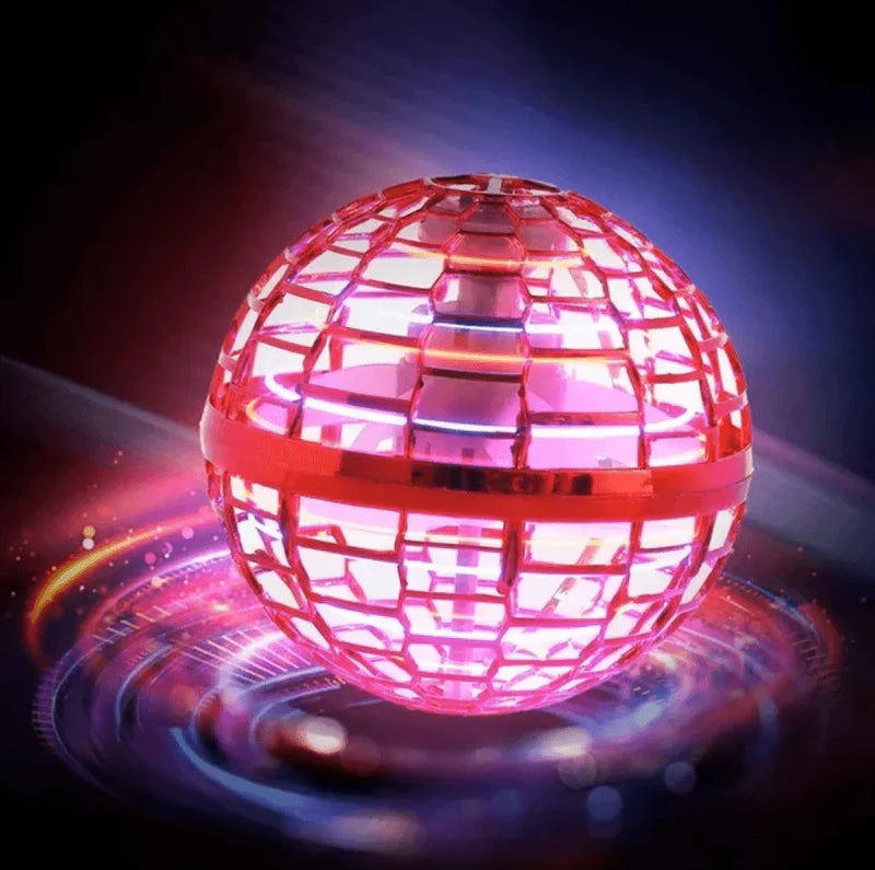 LED Flying Spinner Ball Toy