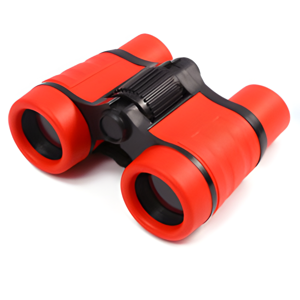 Kids Binoculars Compact Outdoor Adventure Toy Lightweight Rubber Grip