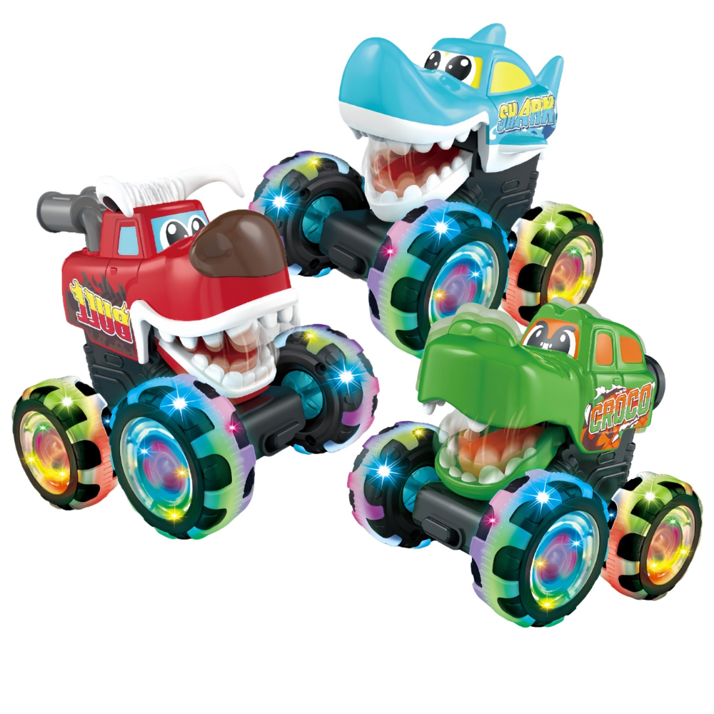 Monster Truck Spielzeug Leuchtende Autos Kinder Kleinkinder Spielset