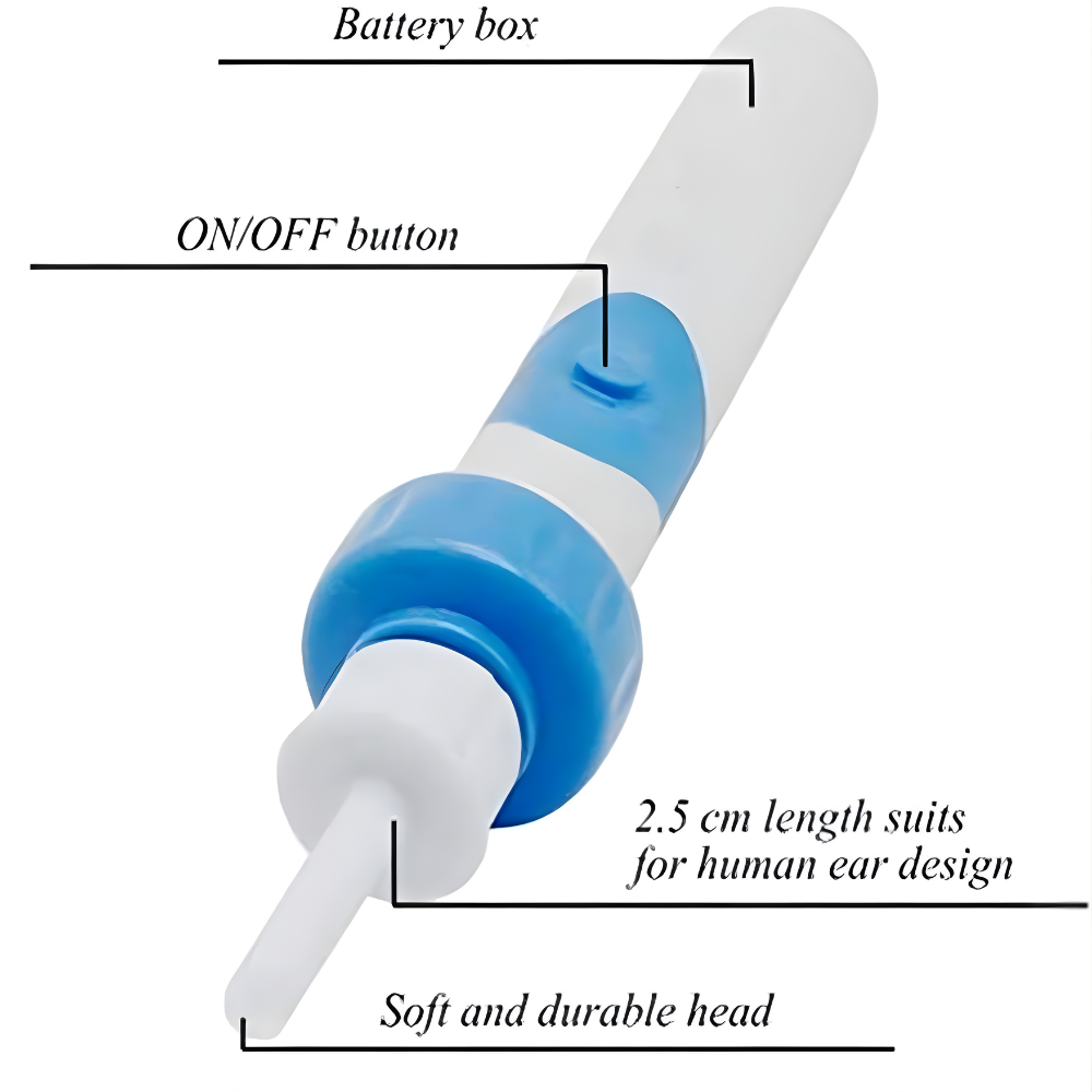 Limpiador de oídos eléctrico herramienta para eliminar cera