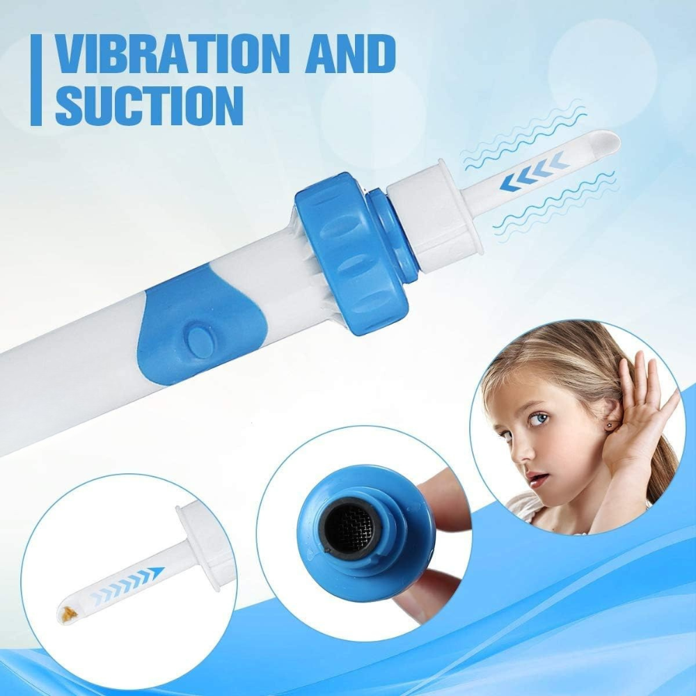 Limpiador de oídos eléctrico herramienta para eliminar cera