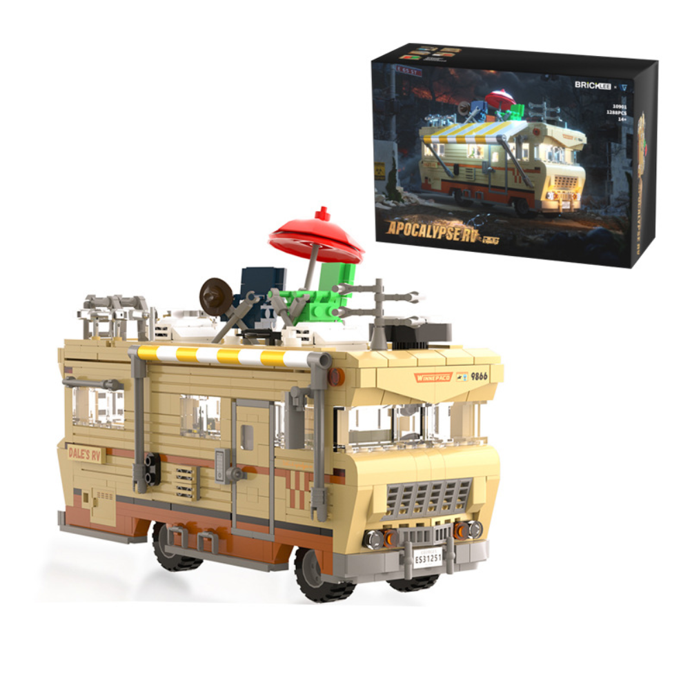 Christmas Village Building Set Lights Holiday Gift Toy