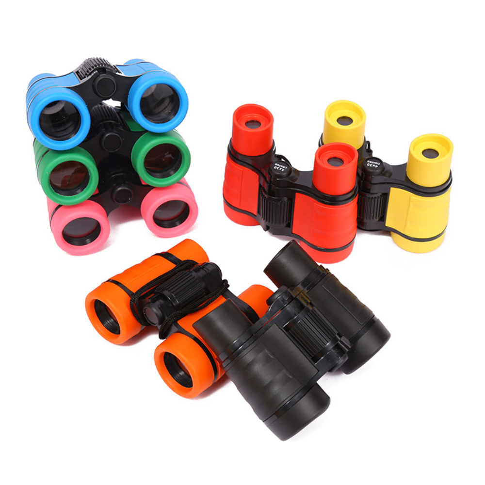 Kids Binoculars Compact Outdoor Adventure Toy Lightweight Rubber Grip