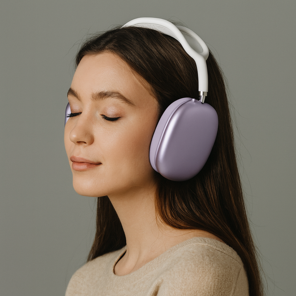 Bezdrátová sluchátka s potlačením hluku pohodlná a kvalitní zvuková technologie