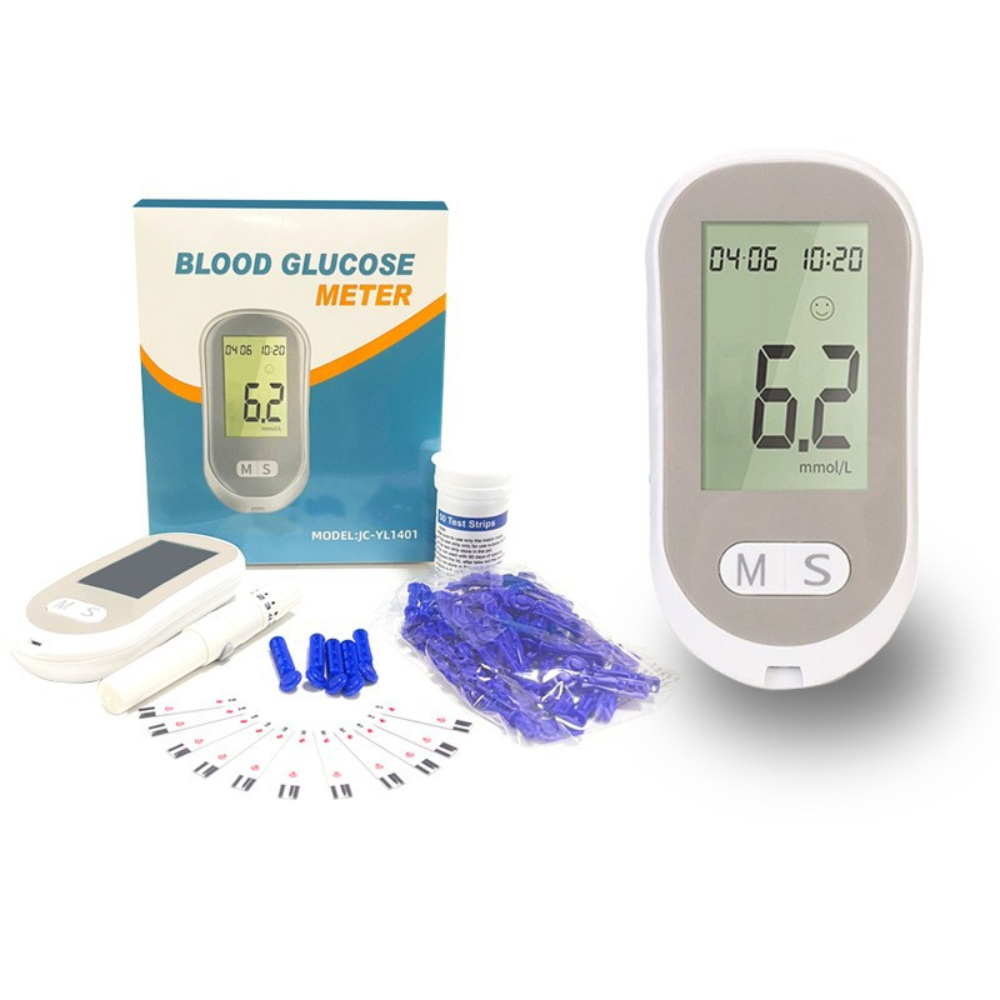 Digital Blood Glucose Monitor Kit Home Health Testing