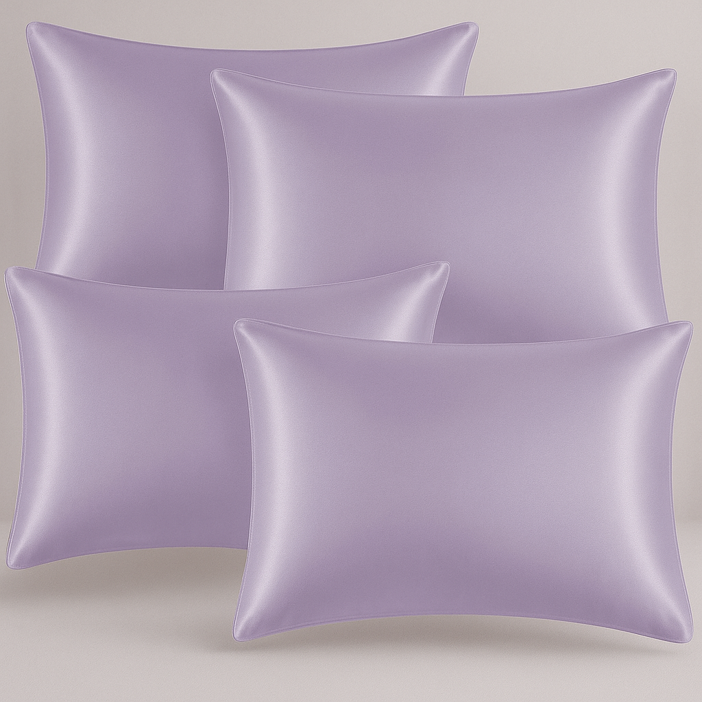 Satin Pillowcases Silky Soft Skin-Friendly Set