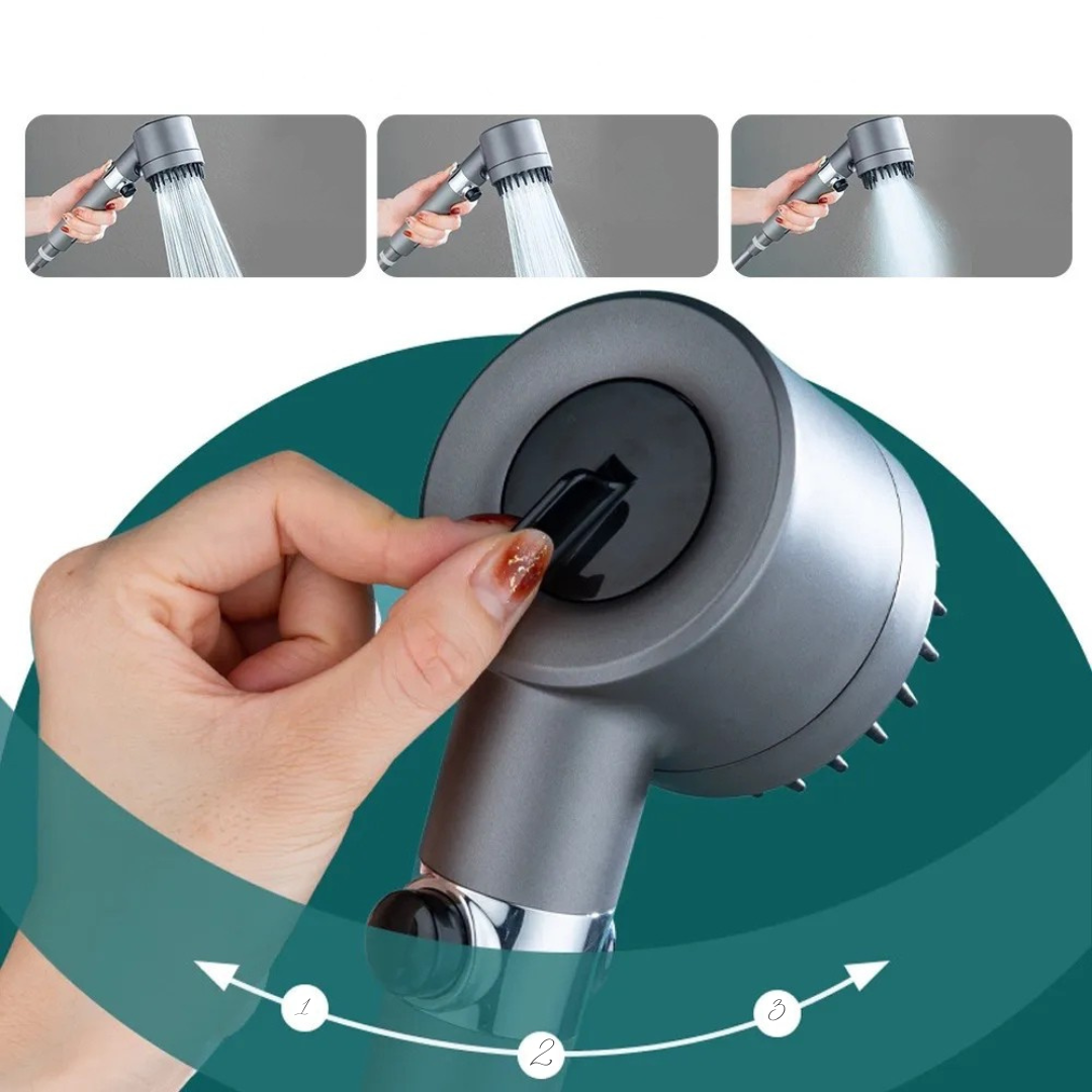 High Pressure Shower Head with Water Filter