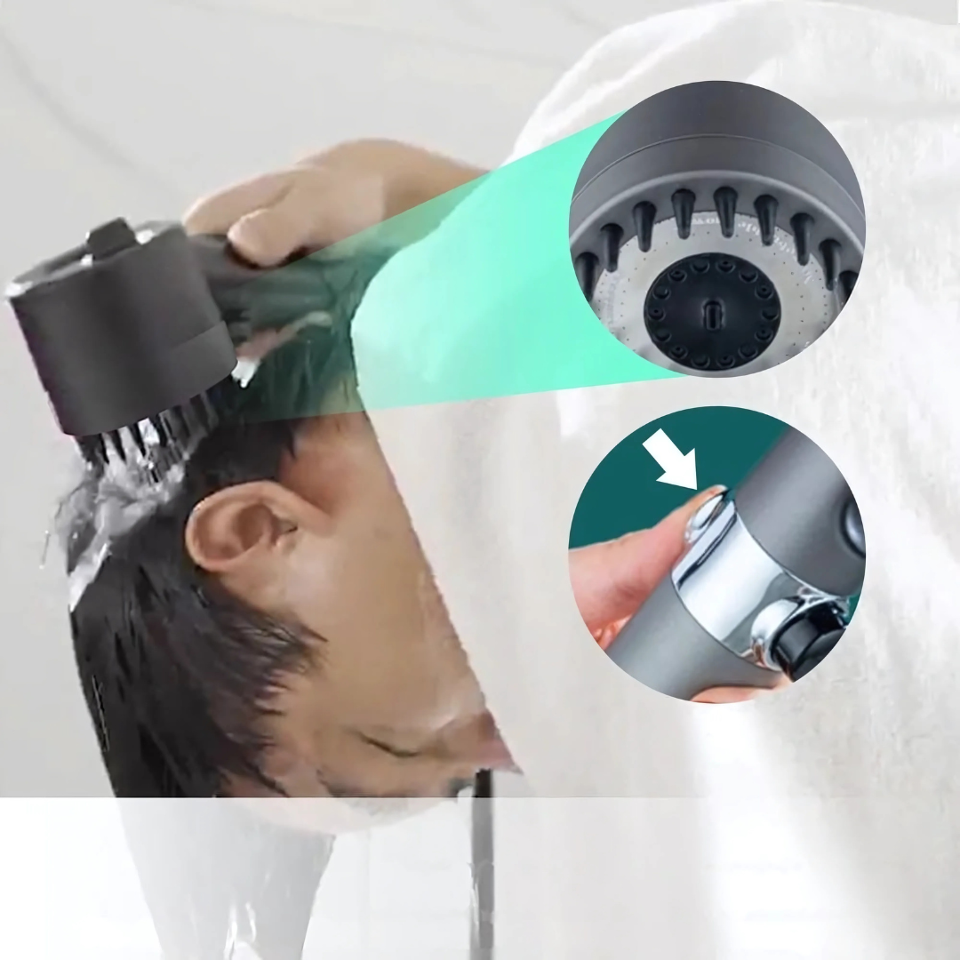 High Pressure Shower Head with Water Filter