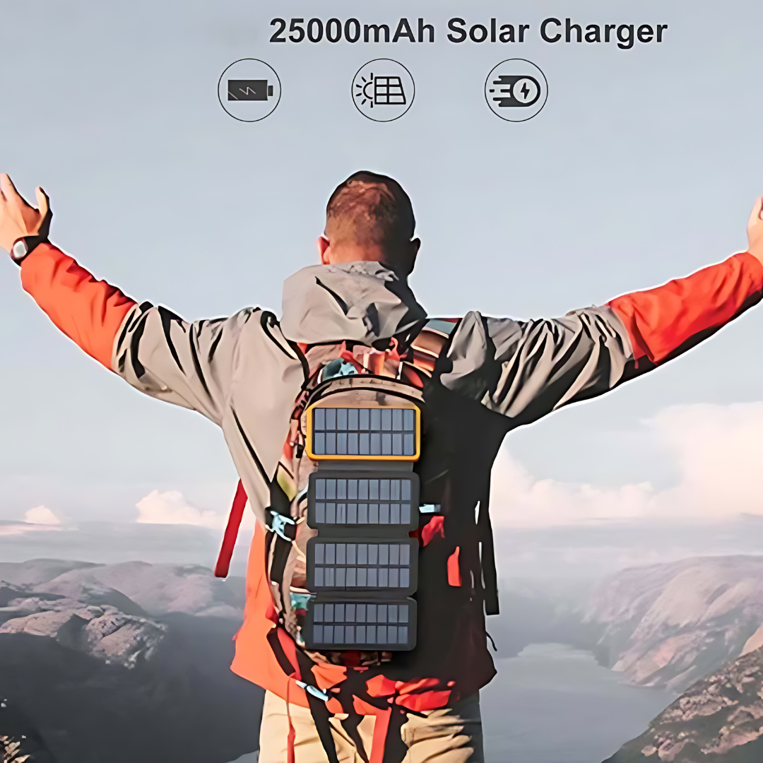 Solar Hunting Gear Portable Foldable Power Bank