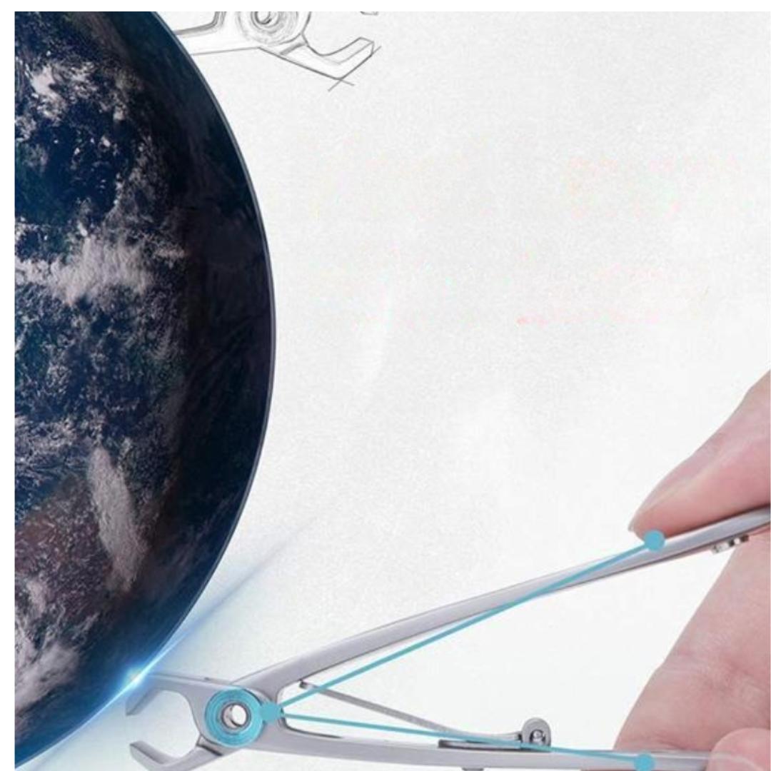 Herramienta cortaúñas con hoja de acero de precisión