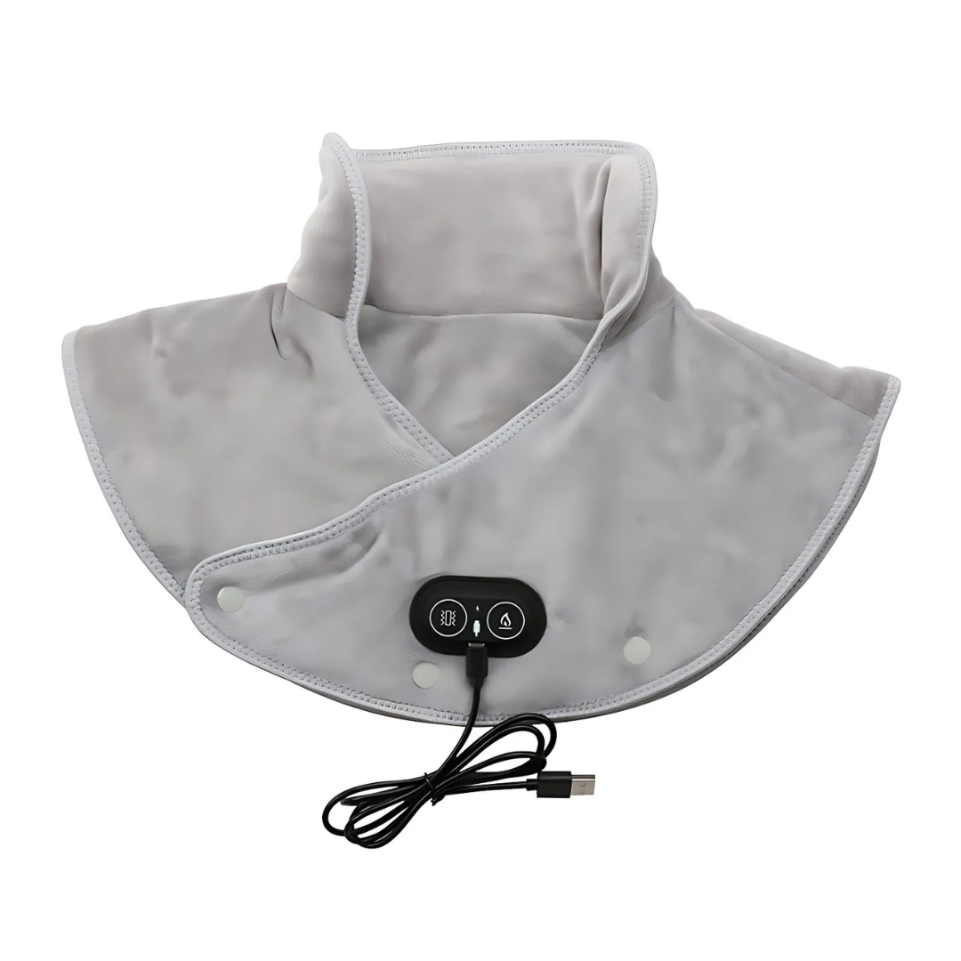Electric Blanket with Shoulder and Neck Heating