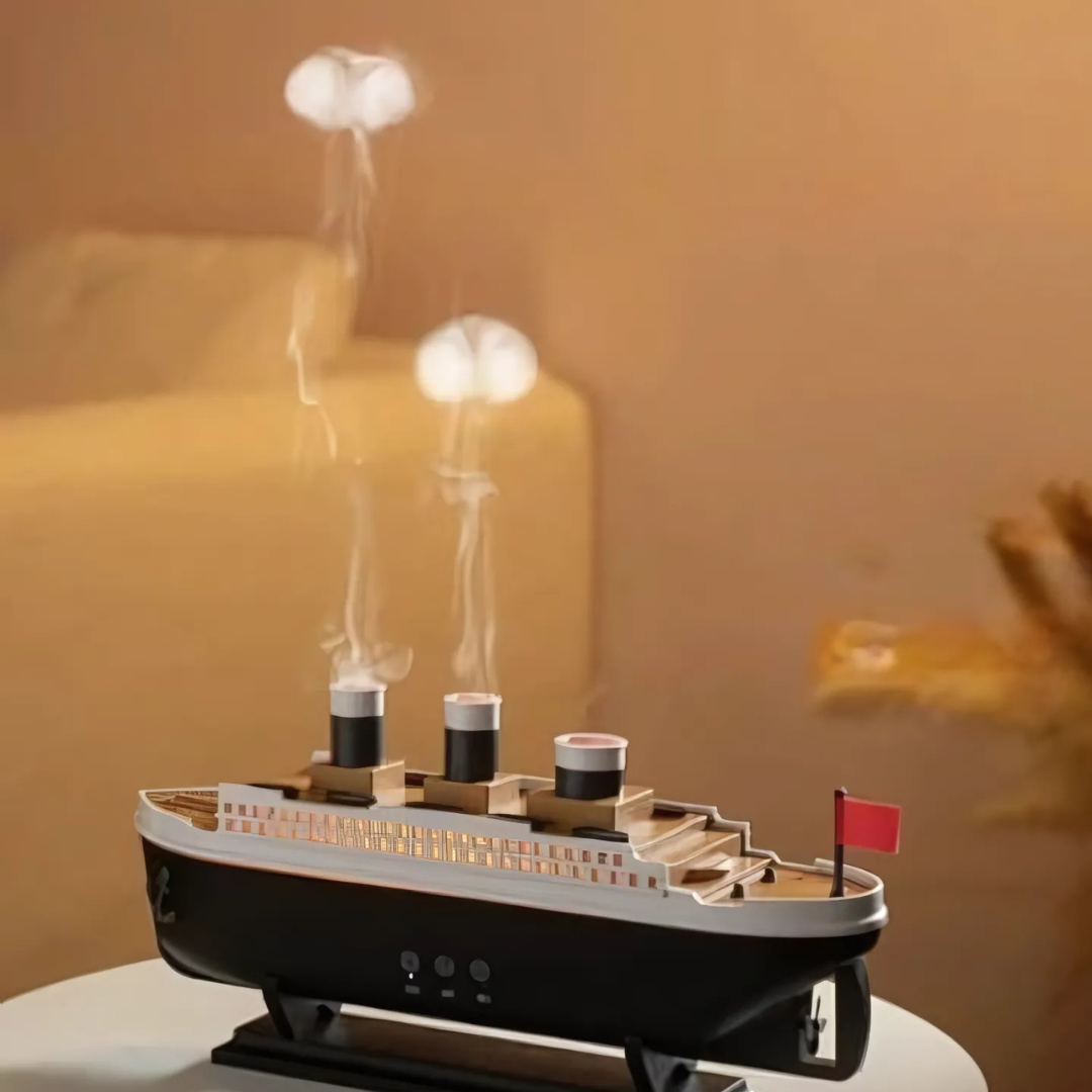 Air Humidifier with Lights and Aroma Diffuser