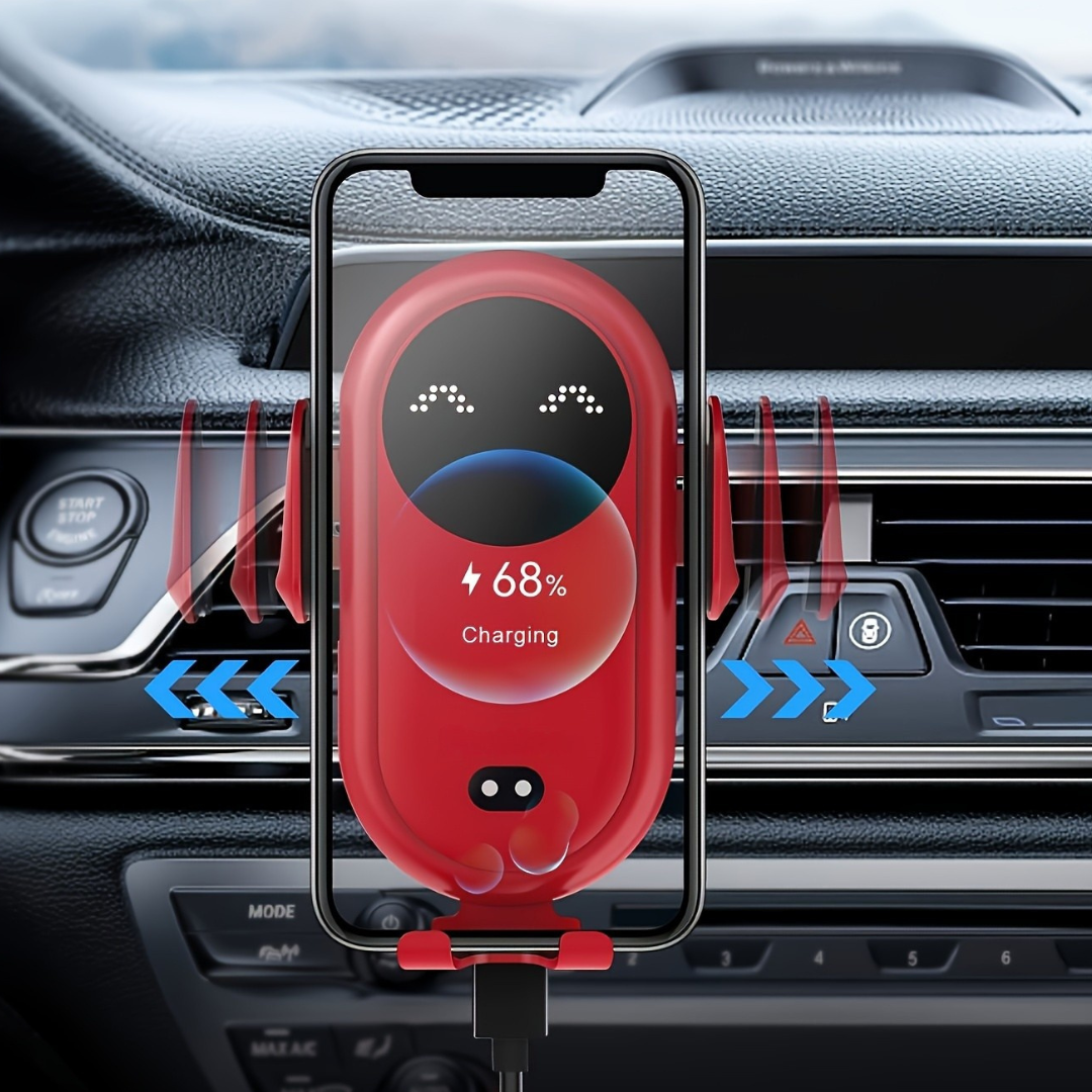 Car Phone Holder with Wireless Charging Mount