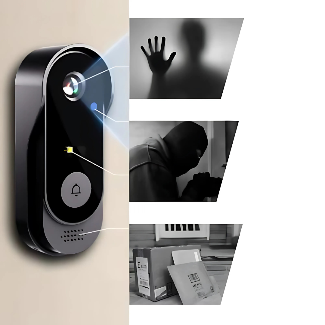 Wireless Video Doorbell with Two-Way Audio