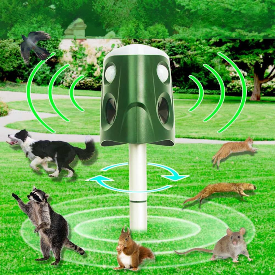 Cat and Animal Repellent Solar Outdoor Deterrent