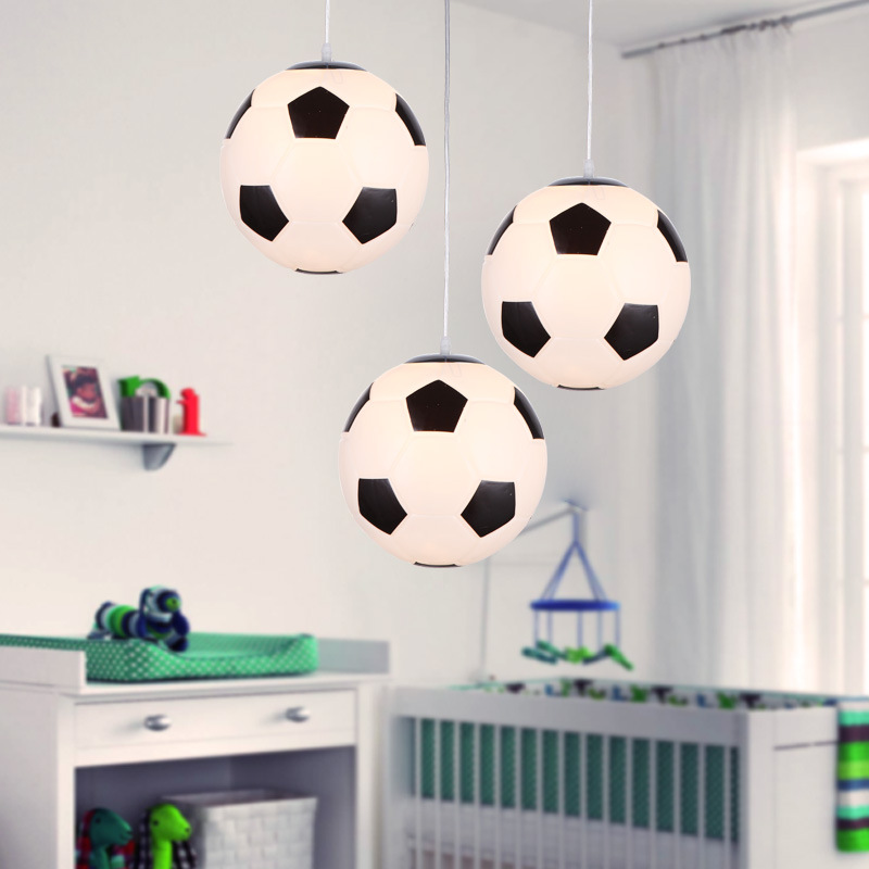 Luminous Sphere - Stylish LED Ceiling Lights for Kids' Rooms with Elegant Glass Design