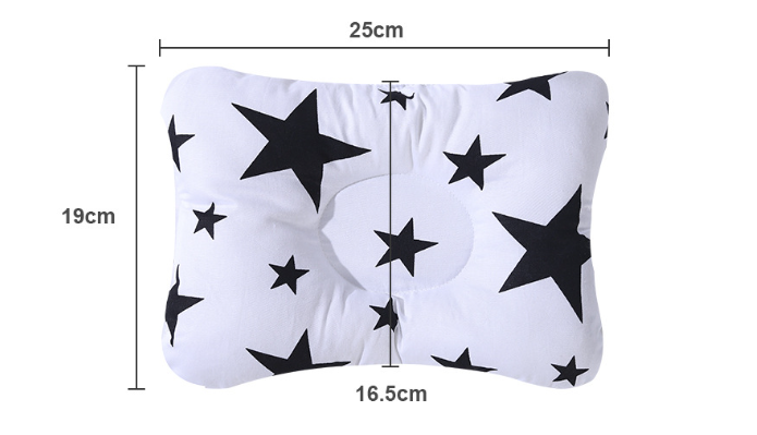 Baby Pillow for Flat Head Support and Comfort