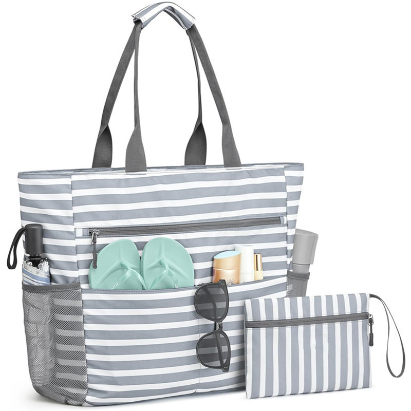 Beach Bag Waterproof Large Foldable Tote