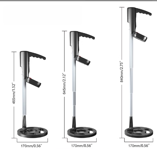 金属探知機 軽量 調節可能 トレジャーハンター