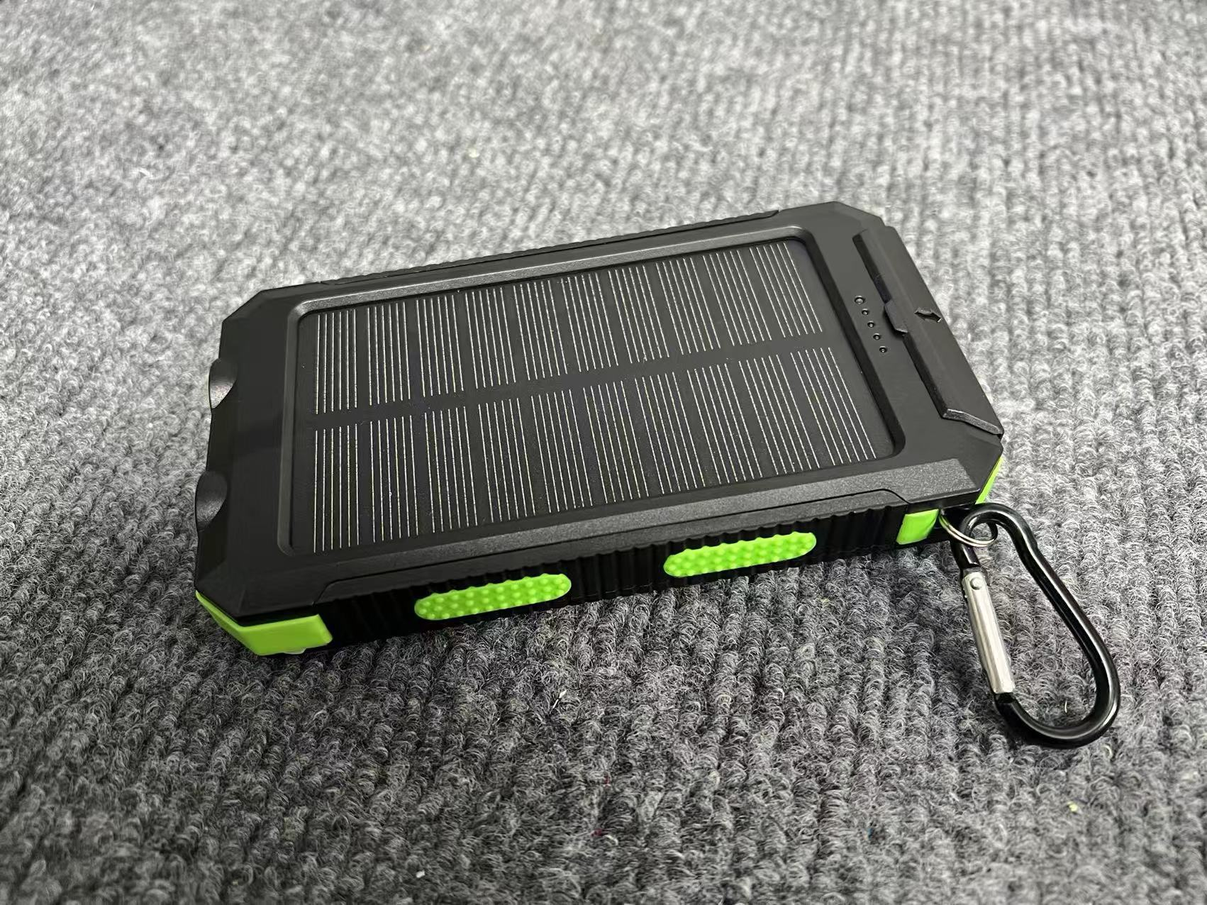 Solar Power Bank Waterproof Dual USB Charger