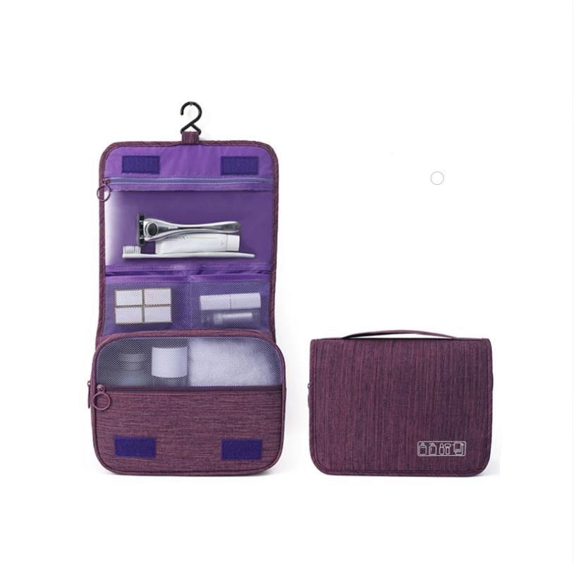Men’s Compact Waterproof Hanging Toiletry Bag | Travel Organiser