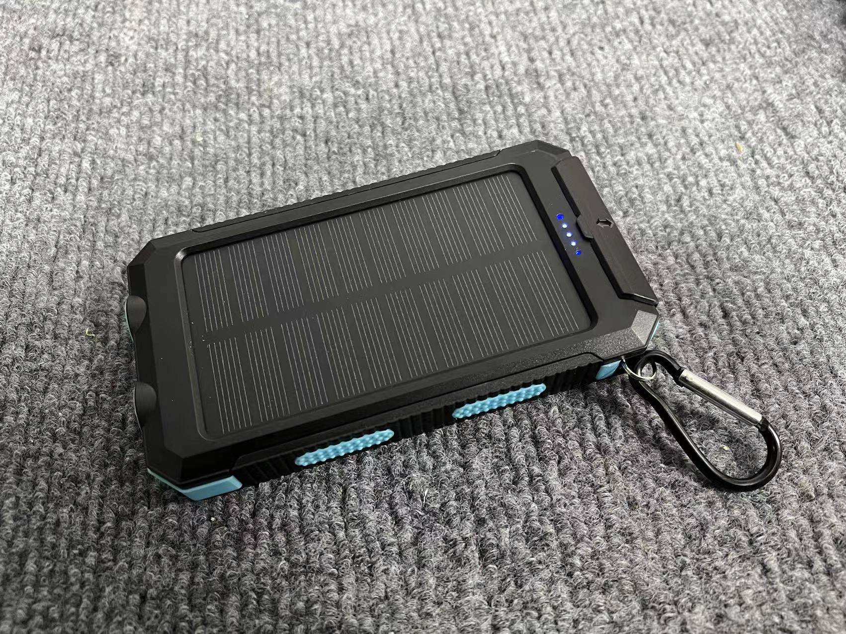 Solar Power Bank Waterproof Dual USB Charger